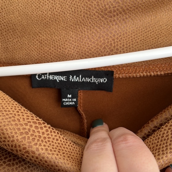 Snakeskin Velvet Leggings 0096 - Picture 3 of 5